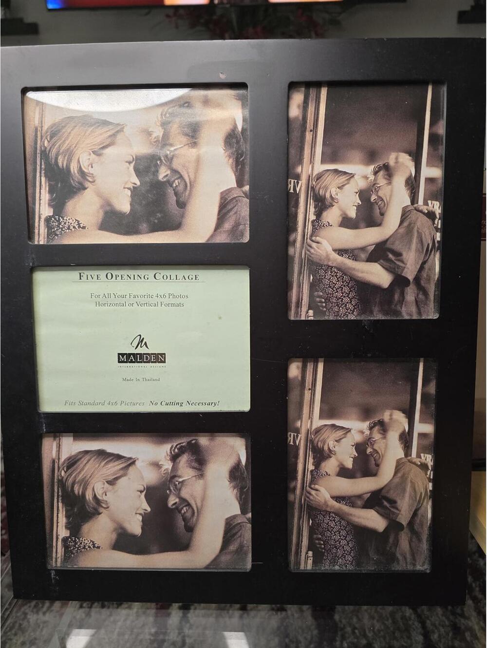 New! Malden Five Opening Collage 4x6 Photo Frame